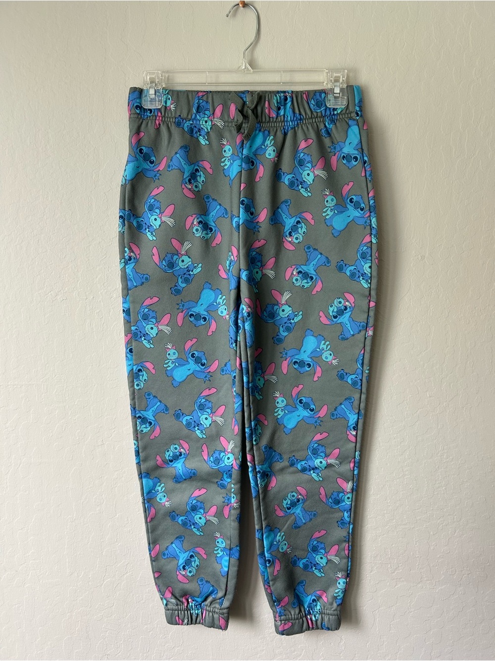Disney Stitch Print Joggers - Size 14L